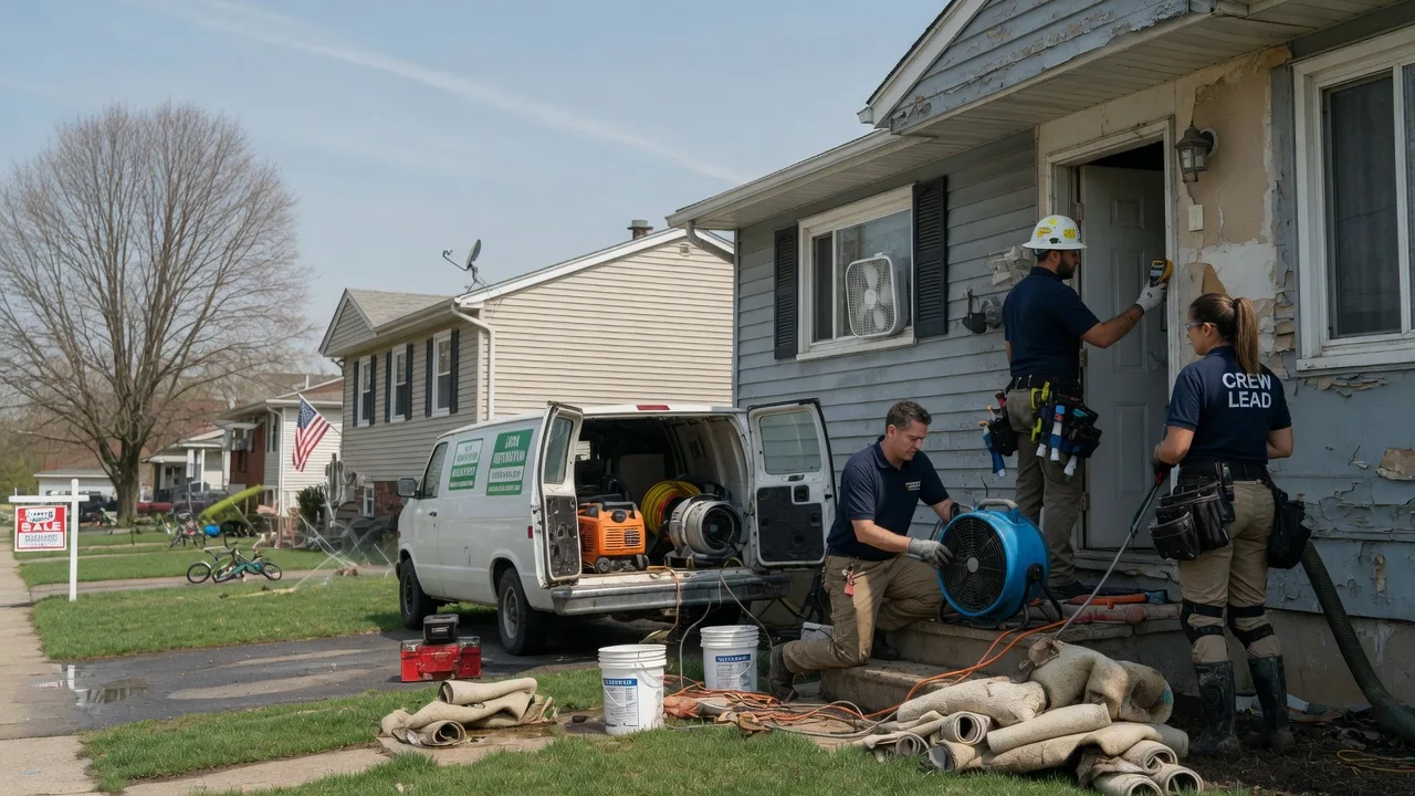 Flood Cleanup in Baltic, CT near me